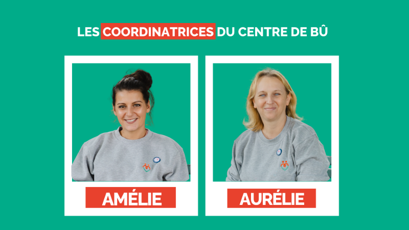 Marine & Béatrice, coordinatrices du centre d'Arnac-la-Poste