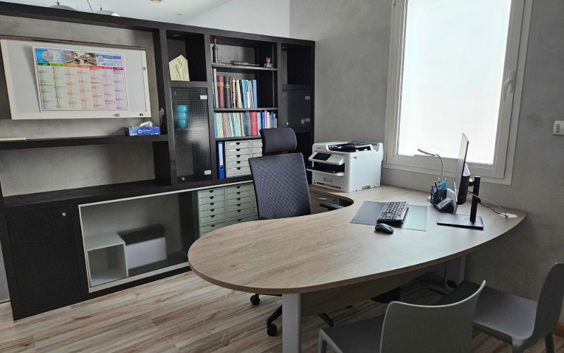 Intérieur du centre de santé de Mérignac