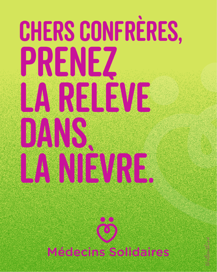 Chères confrères, prenez la relève dans la Nièvre.