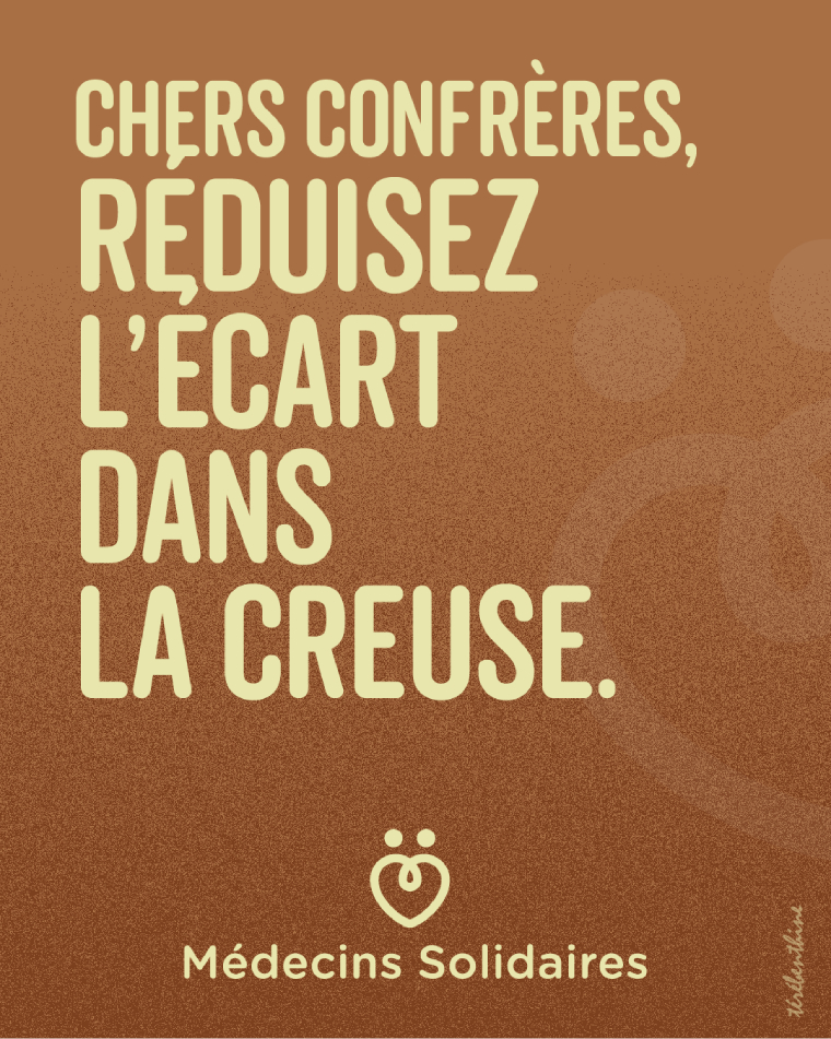 Chères confrères, réduisez l'écart dans la Creuse.