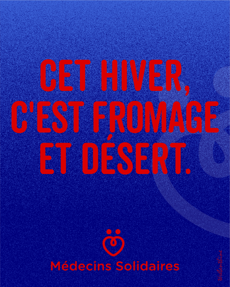 Cet hiver, c'est fromage et désert.