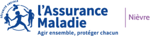 Logo assurance maladie département de la Nièvre