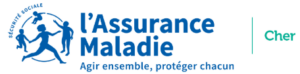 Logo assurance maladie département du cher